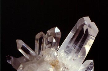 quartz cluster  Miage Mount Bianco 