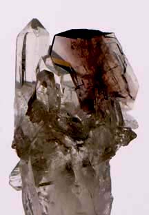 axinite upon quartz 