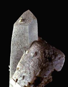 quartz and rhodochrosite