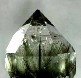 bissolite, edenite in quarzo