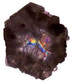 quartz sections of diverging aspect