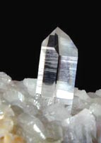 quartz crystals from metamorphic marble