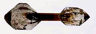 quartz  double sceptre crystals