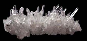 quartz cluster crystals