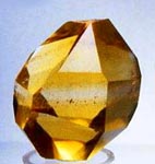 sintetic  citrine quartz crystal