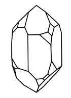 quartz crystals habit