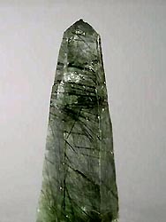 actinolite inclusions in quartz nepal