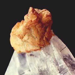 ankerite  upon quartz alpine habit devero formazza