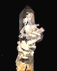 quartz upon barite russia