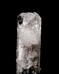 quartz upon  danburite mexico