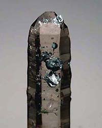 hematite  upon quartz  cervandone