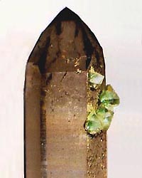 fluorite upon quartz beura