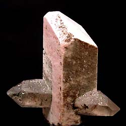 orthoclase feldspar and quartz  baveno