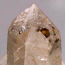 pyrite  inclusions in quartz arbaz